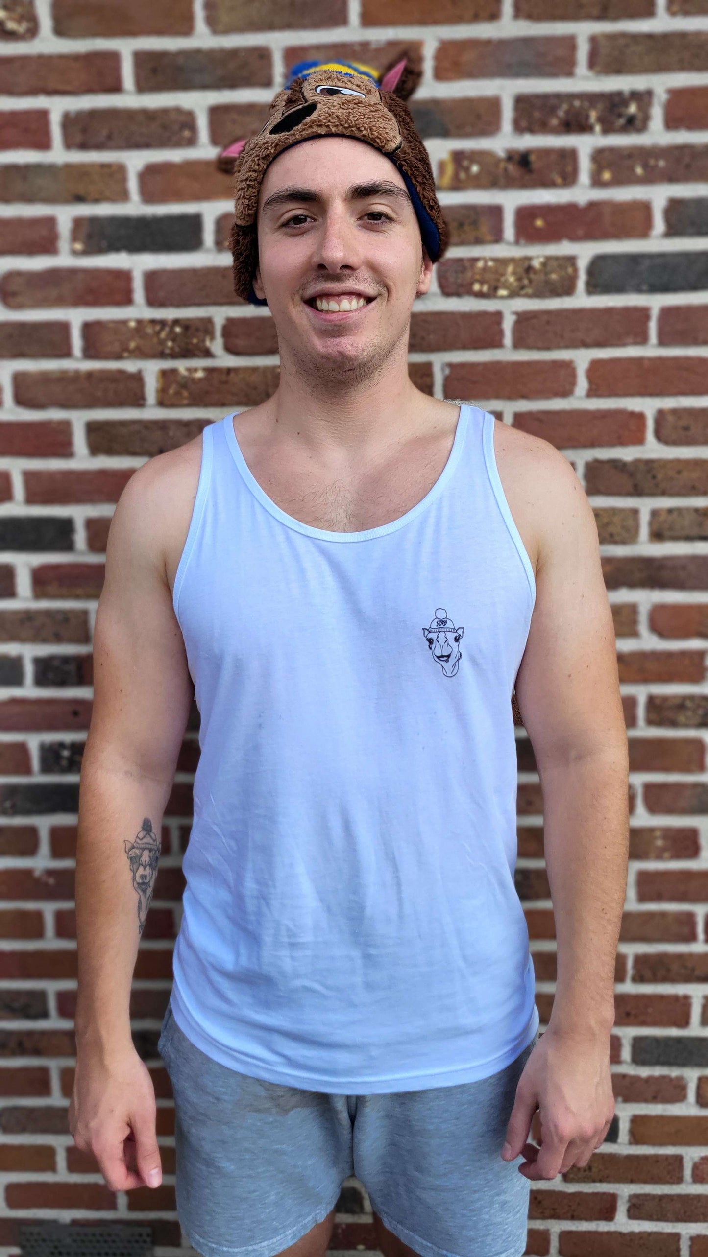 Kameel logo zwart TankTop