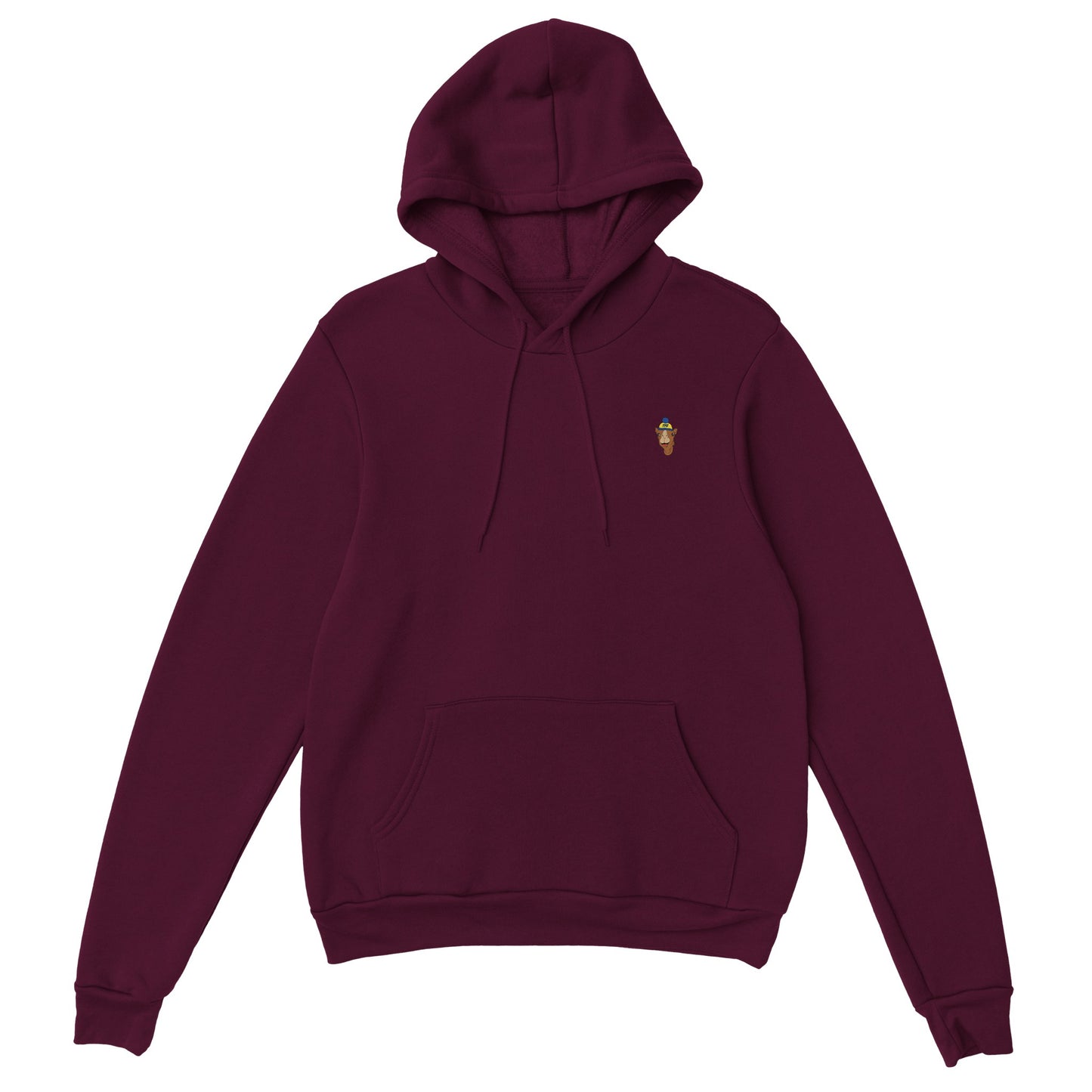 Kameel klein kleur hoodie