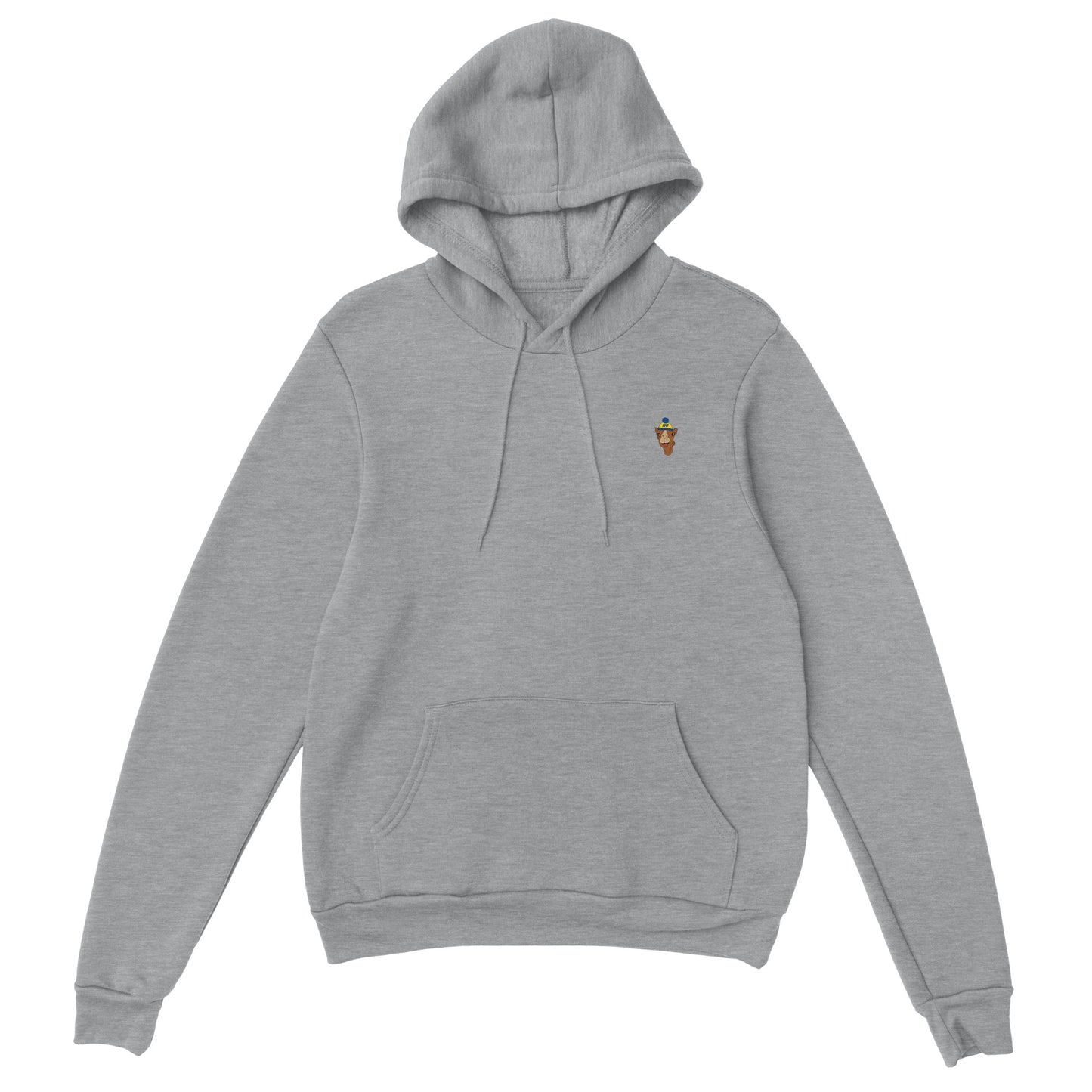 Kameel klein kleur hoodie