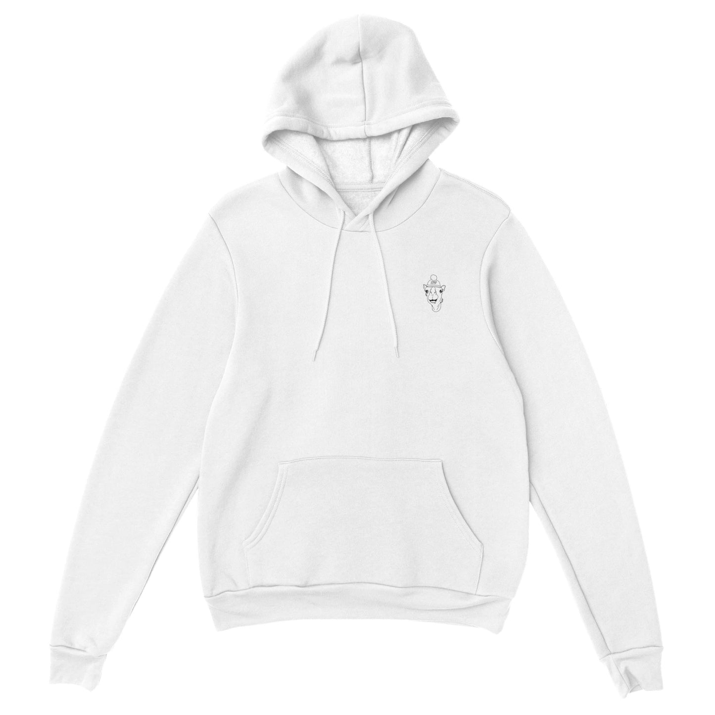 Kameel klein zwart hoodie