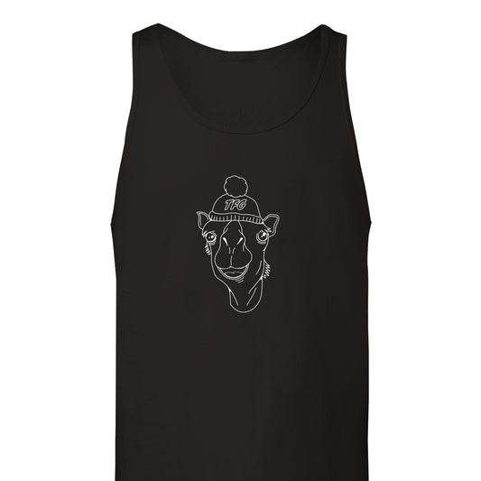 Kameel logo wit groot TankTop