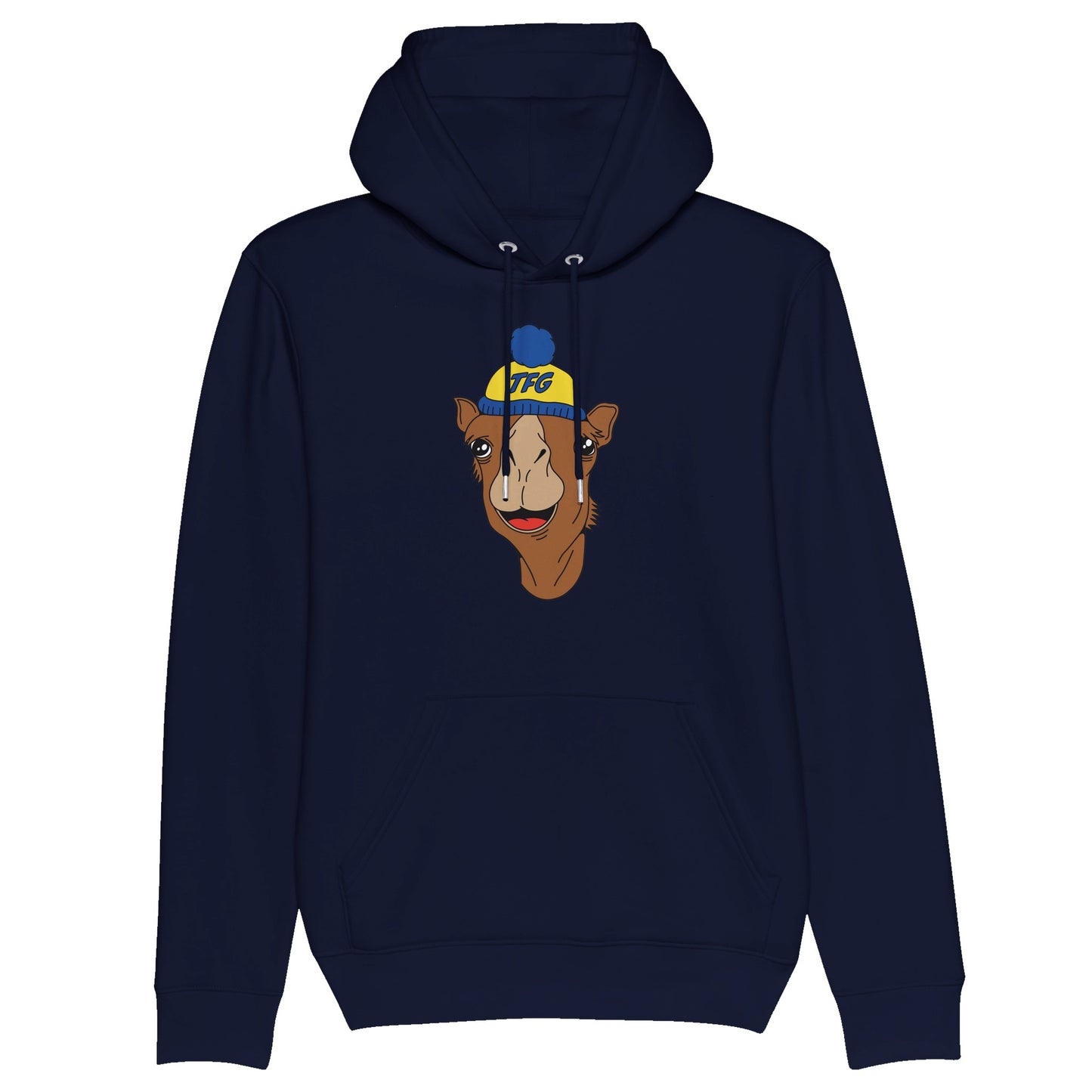 Premium Kameel logo kleur groot Hoodie