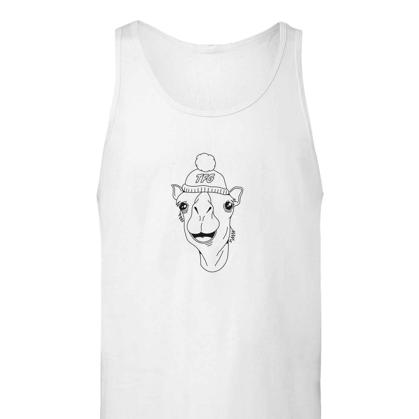 Kameel logo zwart groot TankTop